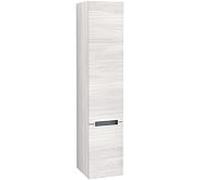 Villeroy & Boch armoire Subway 2.0 A70900E8 35x165x37cm, gauche, manche argent mat, bois blanc