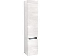 Villeroy & Boch armoire Subway 2.0 Villeroy & Boch A70910E8 35x165x37cm, gauche, poignée chromé , bois blanc