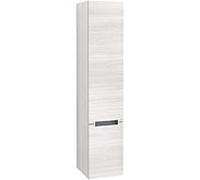 Villeroy & Boch armoire Subway 2.0 A71000E8 35x165x37cm, droite, manche argent mat, bois blanc