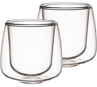 Villeroy & Boch - Artesano Hot&Cold Beverages tasse à expresso, verres à double paroi pour boissons froides et chaudes, verre borosilicate, résistant au lave-vaisselle et au four à micro-ondes