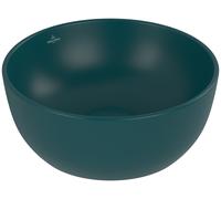 Villeroy & Boch Artis lavabo 32.5x32.5 cm ronde à poser vert 438932TE