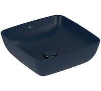 Villeroy & Boch Artis lavabo 41x41 cm carrée à poser bleu mat 417841R6