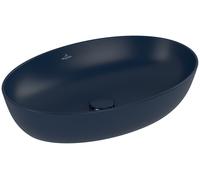 Villeroy & Boch Artis lavabo 61x41 cm ovale à poser bleu mat 419861R6