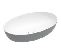 Villeroy & Boch Artis Lavabo à poser ovale 61x41x12.5cm sans trou pour robinetterie sans trop plein french linen 419861bct7