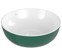 Villeroy & Boch V&B Lavabo à poser Artis d 43 cm, rond, sans trou robinet, sans trop-plein, Forest Quantité:1