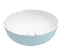 Villeroy & Boch Artis vasque à poser 417943BCW0 Ø 43cm, sans trou pour robinetterie, sans trop-plein, Fog