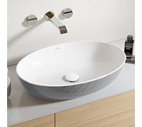 Vasque à poser Villeroy & Boch Artis, ovale, sans trop-plein, 610x410mm, 419861BCT7, Couleur: Linge de maison français