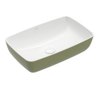 Villeroy & Boch Artis Vasque à poser - 580 x 385 x 130 mm - Sage Green - sans trop-plein 417258BCS8