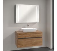 Villeroy & Boch Artis Vasque avec meuble sous-vasque Embrace, avec armoire de toilette My View 14, 417258R1+A95600RH+A4221000, My View 14