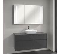 Villeroy & Boch Artis Vasque avec meuble sous-vasque Embrace, avec armoire de toilette My View 14, 417841R1+A95700FP+A4231200, My View 14