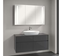 Villeroy & Boch Artis Vasque avec meuble sous-vasque Embrace, avec armoire de toilette My View 14, 419861R1+A95700FP+A4231200, My View 14