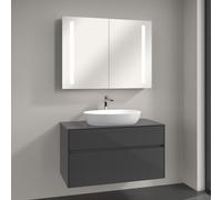 Villeroy & Boch Artis Vasque avec meuble sous-vasque Embrace, avec armoire de toilette My View 14, 419861R1+A95600FP+A4221000, My View 14