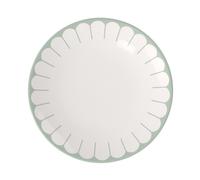 Villeroy & Boch Assiette plate FLEUR verte DH 26.60x2.60 cm blanc