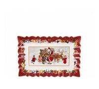 VILLEROY & BOCH Assiette à Gâteaux Rectangulaire Toy's Fantasy Rouge G