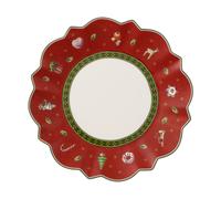 Villeroy & Boch Assiette à pain et beurre Toy's Delight Ø18 cm Blanc-rouge