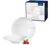 Villeroy & Boch 1041718469 assiette Assiette de dîner Rond Porcelaine Blanc 2 pièce(s)