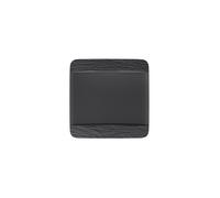 VILLEROY & BOCH Assiette carrée Manufacture Rock 28x28cm noir
