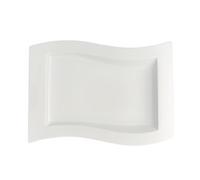 Villeroy & Boch 10-2525-2699 Assiette Gourmet Porcelaine Blanc 40,5 x 24,5 x 8 cm 1 Assiette