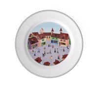 Villeroy & Boch Assiette Plate, Rouge, Assiette Plate 27 cm