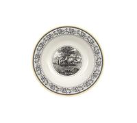 Villeroy & Boch Audun Ferme Assiette à salade, Porcelaine Premium, Blanc/Gris