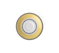 Villeroy & Boch Audun Ferme Sous-tasse à Mokka-/expresso, 14 cm, Porcelaine Premium, Blanc/Multicolore