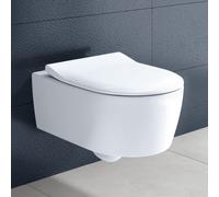 Villeroy & Boch Avento Cuvette suspendue avec DirectFlush et abattant, 5656RSR1,