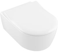Villeroy & Boch Avento ensemble combi-pack avec abattant suspendue sans bride blanc 5656RSR1