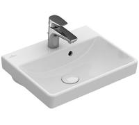 Villeroy & Boch Avento lavabo 45x37 cm rectangulaire classique-de meuble blanc mat 735845RW