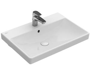 Villeroy & Boch Avento lavabo 65x47 cm rectangulaire classique-de meuble blanc 41586501