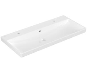 Villeroy & Boch Avento lavabo armoire, 2 trous pour robinet, avec trop-plein, 1000x470mm, 4156A401, Couleur: Blanc