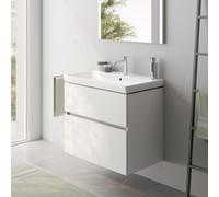 Villeroy & Boch Avento Lavabo avec meuble bas evineo ineo5 evo l: 78 cm, 2 tiroirs, avec poignée encastrée,, 415680R1+BE0724WM,
