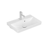 Villeroy & Boch Avento lavabo-meuble - 55x37cm - 1 trou de robinet avec trop-plein blanc 4a005501