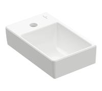 Villeroy & Boch Avento lave-mains 1 trou de robinet à gauche sans trop-plein 36x22cm - ceramic+ blanc 43003rr1