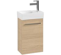 Villeroy & Boch Avento meuble bas sous lavabo - 1 porte 34x51.4x20.2cm - gauche chêne nordique a87600vj