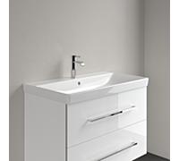 Villeroy & Boch Meuble sous-lavabo Avento 41568001 80×47 cm Blanc Alpin 1 trou, trop-plein