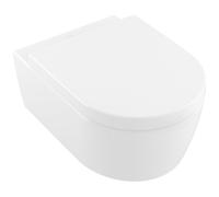 Villeroy & Boch Avento - WC suspendu avec abattant SoftClosing, DirectFlush, CeramicPlus, blanc alpin 5656HRR1