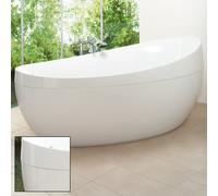Villeroy & Boch baignoire Aveo UBQ194AVE9PDV01 à poser Quaryl 190x95 cm blanc avec tablier