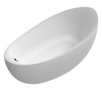 Villeroy & Boch Aveo New Generation baignoire en pose libre, ovale, prémontée Multiplex Trio, 1900x950x830mm, UBQ194AVE9T1V-01, Couleur: Blanc alpin