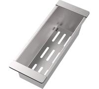 Villeroy & Boch bac Suspendu, Accessoire de Cuisine, Insert Gain de Place pour évier en INOX, Organiseur de Cuisine à Suspendre, Longueur 364 mm, rectangulaire