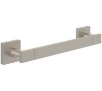 Villeroy & Boch Barre d'appui Elements - Striking, barre d'appui salle de bains pour montage mural, barre d'appui pour douche et baignoire, poignée de baignoire 360 x 72 x 60 mm, nickelé brossé mat