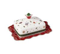 Villeroy & Boch Beurrier Toy's Delight 16x19 cm Blanc-rouge