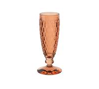 Villeroy & Boch - Boston Apricot Flûte À Champagne, Cristallin Coloré Orange, Contenance 120 Ml