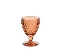 Villeroy & Boch - Boston Apricot Verre À Eau, Cristallin Coloré Orange, Contenance 350 Ml