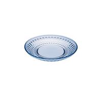 Villeroy & Boch - Boston col. assiette à salade blue, assiette décorative pour salades et desserts avec accent bleu, verre de cristal