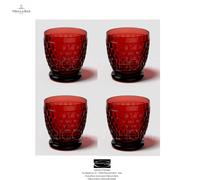 Villeroy & Boch - Boston Coloré - Ensemble De 4 Verres Rouges À Eau / Cocktail