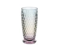 Villeroy & Boch - Boston Pearl verre à long drink aux éclats multicolores, résistant au lave-vaisselle, verre pour cocktails et long drinks, verre multicolore, verre exceptionnel, verre cristallin