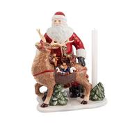 Villeroy & Boch Bougeoir Christmas Toys Memory 35 cm Père Noël et renne