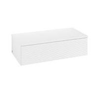 Villeroy & Boch V&B Buffet avec structure de façade Antao 100x26,8x50cm, WBP hon. Oa, blanc mat Lac Quantité:1