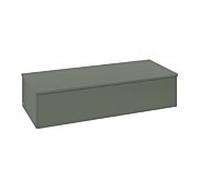 Villeroy & Boch V&B Buffet sans structure de façade Antao 120x26,8x50 cm, laque WBP, lea gre. m Lac Quantité:1