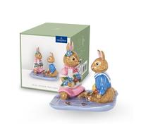 Villeroy & Boch - Bunny Tales Figurine Pique-Nique, Décorations De Pâques, Pâques Décoration, Déco De Pâques, Décoration Maison, Décoration Salon, Porcelaine, Multicolore